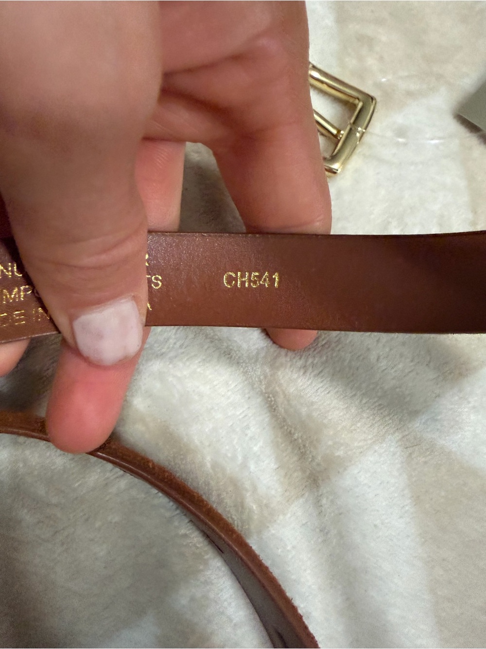 J crew Thin suede belt - Picture 5 of 5